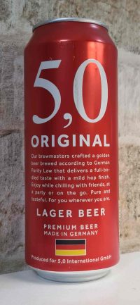 5,0 Original Lager Beer