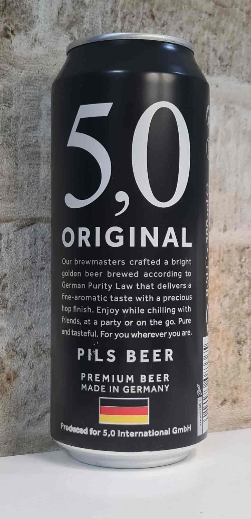 5,0 Original Pils
