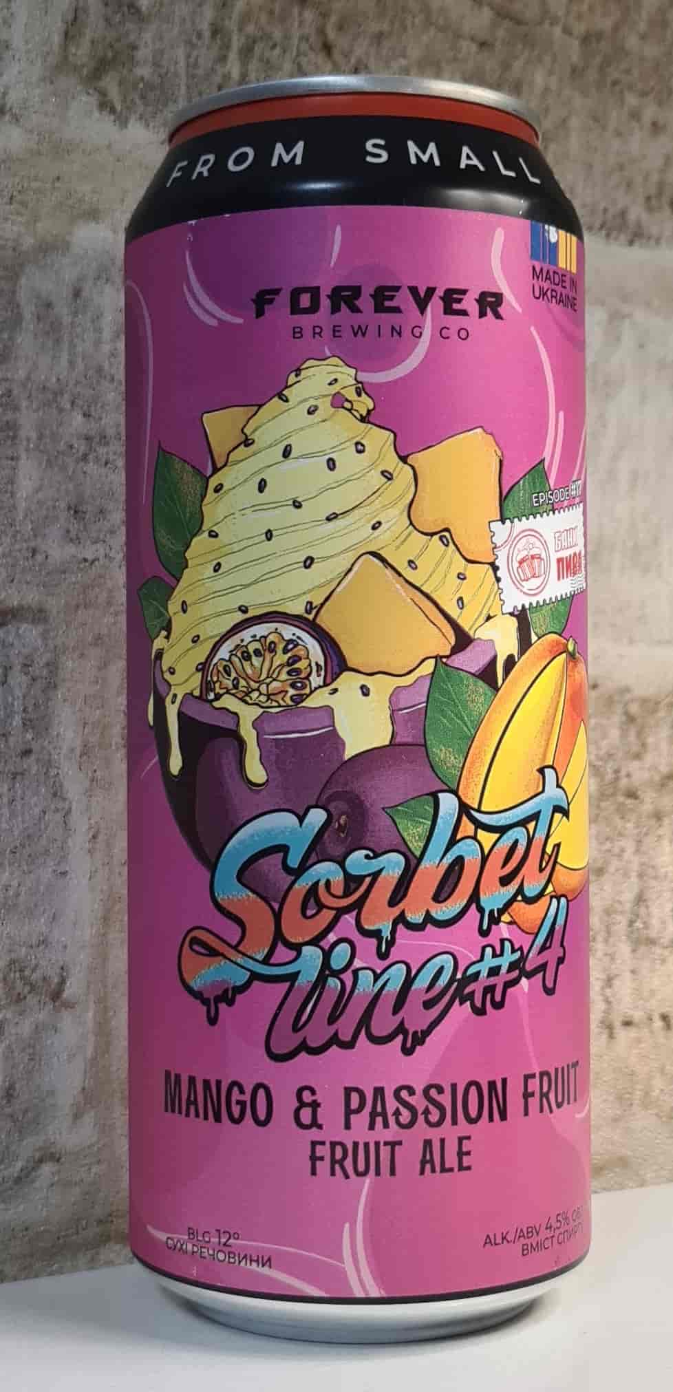 Forever Brewing Sorbet Line #4