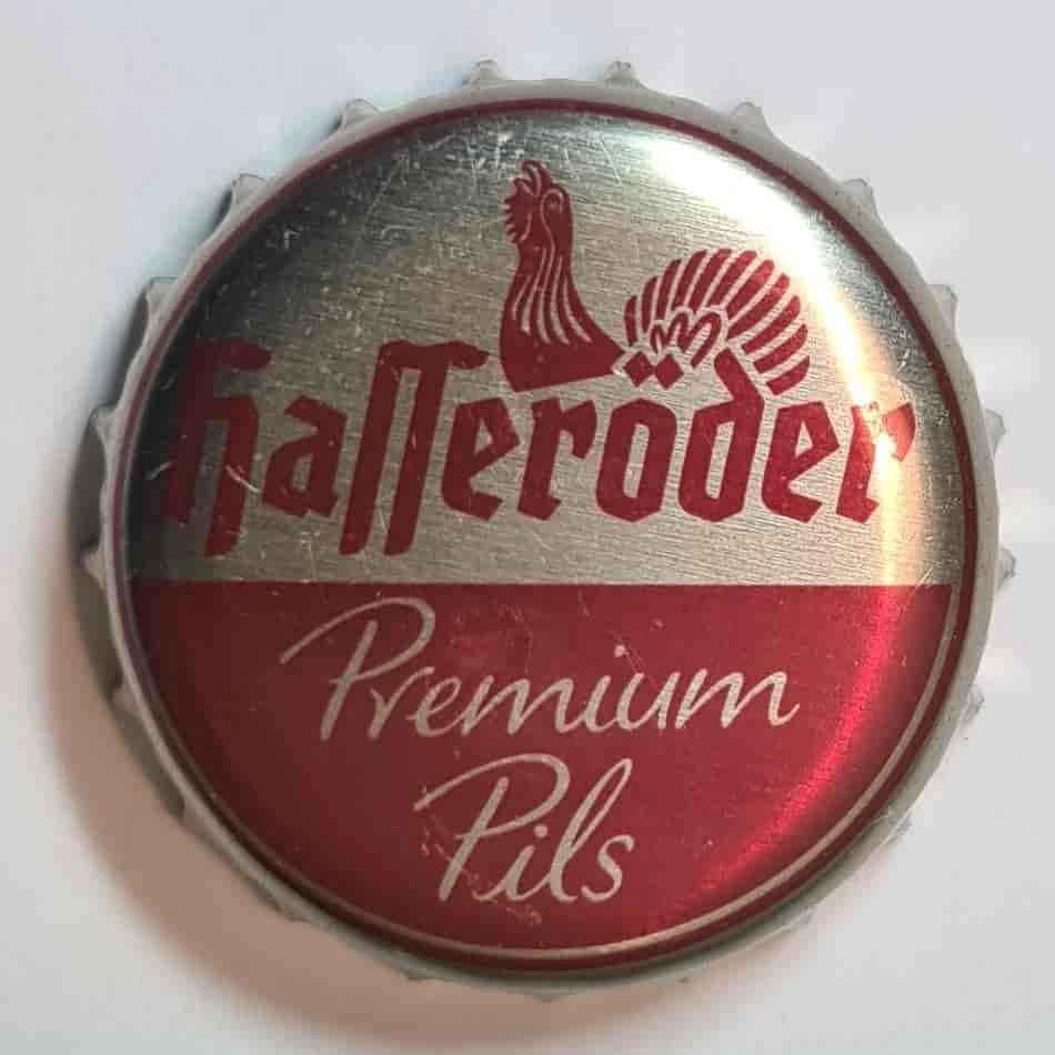 Hasseroder Premium Pils - Beer caps from Europe