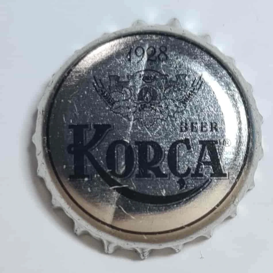 Korca beer - Beer caps from Europe