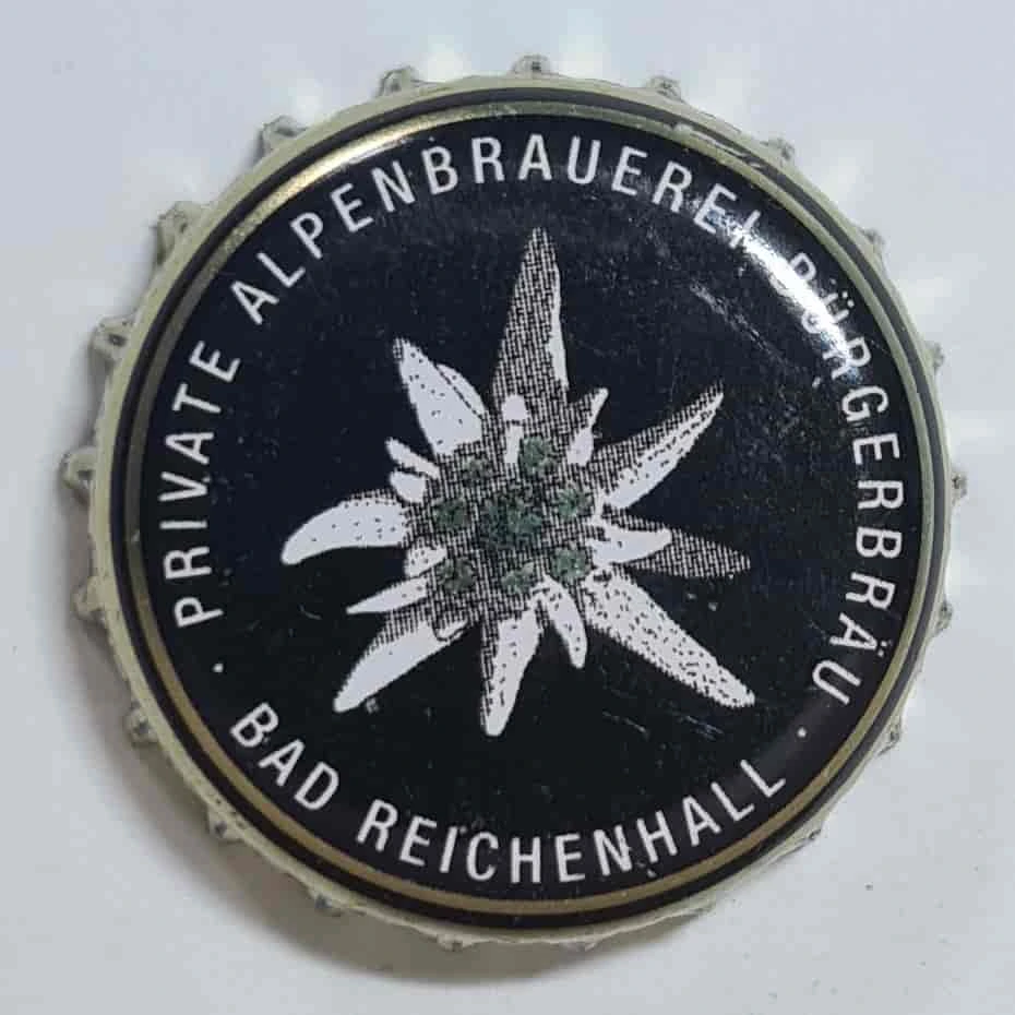 Private Alpenbrauerei Burgerbrau - Beer caps from Europe