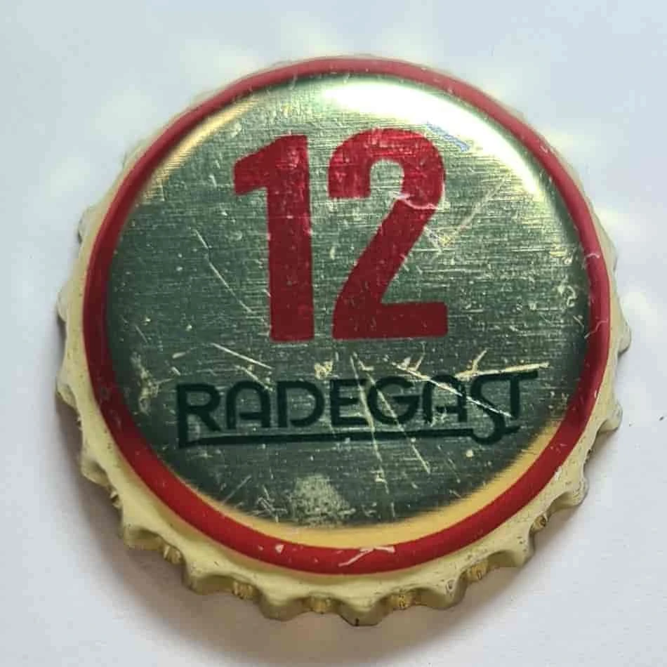 Radegast 12 - Beer caps from Europe