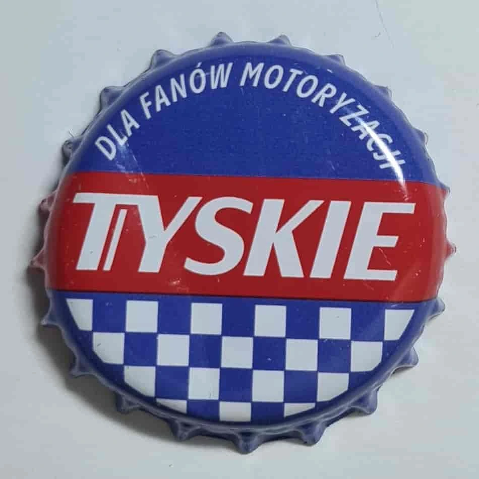 Tyskie dla fanow motoryzacji - Beer caps from Europe