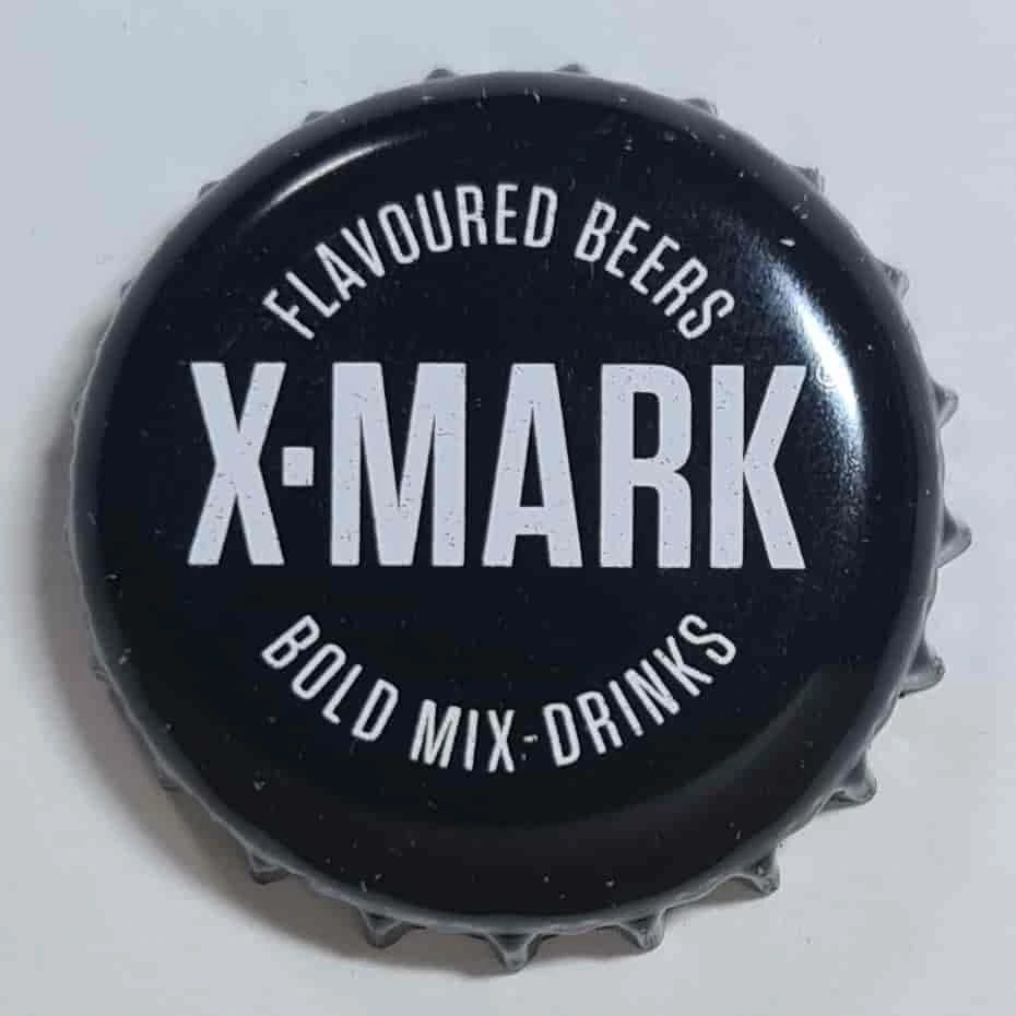 X-Mark Flavoured Beers - Beer caps from Europe